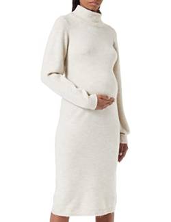 Noppies Damen Dress Russell Long Sleeve Kleid, Oatmeal - P807, 38 EU von Noppies