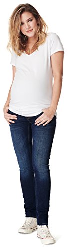 Noppies Damen Otb Slim Mila Comfort Everyday Blue Umstandsjeans, Everyday Blue, 36W 32L EU von Noppies