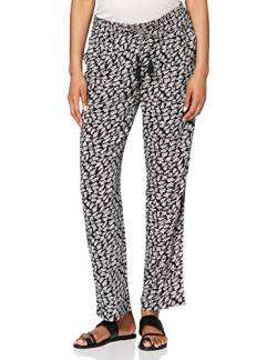 Noppies Damen Pants UTB AOP Birdy Umstandshose, Mehrfarbig (Black P090), 32 (Herstellergröße: XXS) von Noppies