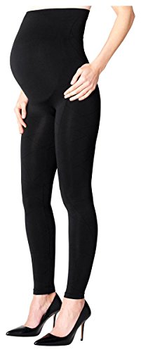 Noppies Damen Seamless Legging Cara Umstandsleggings, 100 DEN, Schwarz (Black C270), 34 (Herstellergröße: XS/S) von Noppies