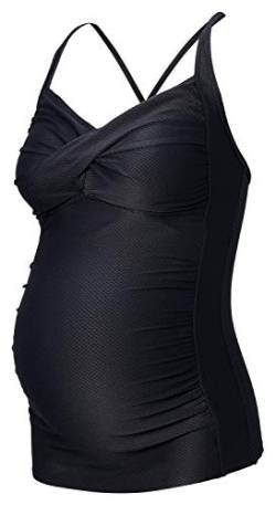 Noppies Damen Tankini Maui Umstandstankini, Schwarz (Black P090), 34 (Herstellergröße: XS/S) von Noppies