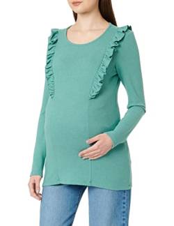 Noppies Damen Tee Pierson Nursing Long Sleeve T Shirt, Deep Sea - P986, 42 EU von Noppies