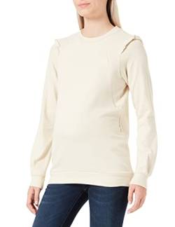 Noppies Damen Top Olyphant Nursing Long Sleeve T Shirt, Rainy Day - P615, 40 EU von Noppies