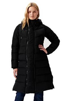 Noppies Damen Umstands Jacke Jacket Winterjacke Okeene/mit Baby Tragetuch (44 schwarz (black) 2083015 von Noppies