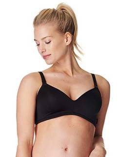 Noppies Damen Wireless Comfort Nursing Bra Umstands BH, Schwarz, 85C EU von Noppies