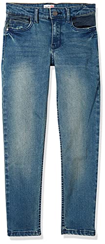 Noppies Kids Jungen B Slim 5-Pocket Pants Balashikha Jeans, Medium Blue Denim-P493, 92 von Noppies