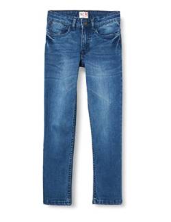 Noppies Kids Jungen B Slim 5-Pocket Pants Bankura Jeans, Mid Blue Denim-P114, 104 von Noppies