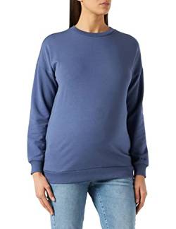 Noppies Maternity Damen Sweater Nursing Long Sleeve Hill Pullover, Gray Blue-P910, XS von Noppies