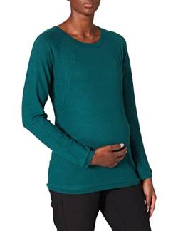 Noppies Maternity Damen Top nurs ls Hanny T-Shirt, Sea Moss-P809, XS von Noppies