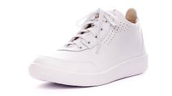 Nordan 8102R Freizeitschuhe Herren Sneakers aus Leder Sportschuhe Turnschuhe Laufschuhe Sommerschuhe Trainers (weiß 404, 43) von Nordan