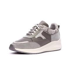 Nordan Modische Sneaker Damen. Sportschuhe Damen aus Leder. Art. 000239 (grau 1999, 37) von Nordan