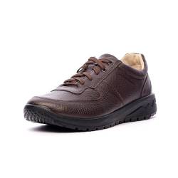 Nordan Original Sneaker Herren. Bequeme Trainers aus Leder. Art. 5302R (braun 300, 43) von Nordan