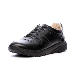 Nordan Original Sneaker Herren. Bequeme Trainers aus Leder. Art. 5302R (schwarz 110, 41) von Nordan