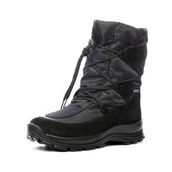 Nordan Stylische Winterschuhe Damen. Wasserdichte Boots Damen. Warme und bequeme Winterstiefel Damen gefüttert. Art. 8754R (schwarz 100, 42) von Nordan