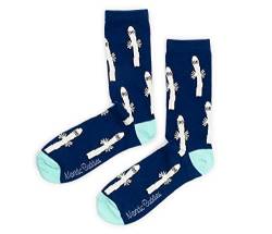 Hattifatteners Men's Moomin Socks, Blue herrensocken, von Nordicbuddies