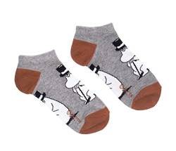 Moominpappa Wondering Men's Moomin Ankle Socks herrensocken, von Nordicbuddies