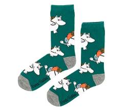 Moomintroll Adventuring Men's Moomin Socks herrensocken, von Nordicbuddies