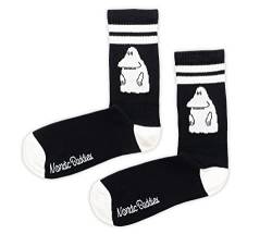 The Groke's Evening Walk Retro Men's Moomin Socks herrensocken, von Nordicbuddies