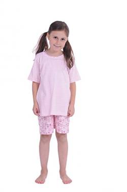 Normann Süsser Mädchen Kinder Pyjama Shorty Kurzarm 171 405 90 838, Farbe:rosa;Größe:176 von Normann