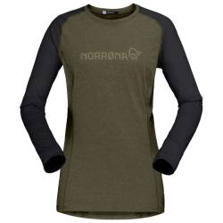 Norrøna - Women's Fjørå Equaliser Lightweight Long Sleeve - Radtrikot Gr L;M;S;XS blau;lila;oliv von Norrøna