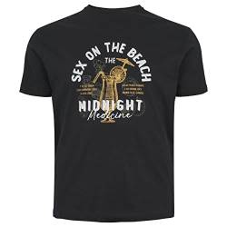 North 56-4 Men's North 56Denim Printed T-Shirt, Schwartz, 6XL von North 56*4