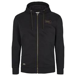 North 56Denim - Hooded Sweatshirt with Zipper - 60% Cotton, 40% Polyester - 0099 Black von North 56-4/North 56Denim