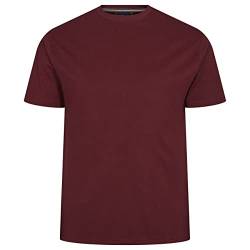 North 56-4 Herren 99010 T-Shirt, Rot (Bordeaux 0380), XXXXXX-Large (Herstellergröße: US-5XL) von North 56-4