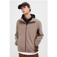 North Bend Fleecejacke NBHelgo M 233288MMM Modische Fleecejacke mit Stehkragen von North Bend