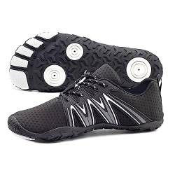 North Bund Badeschuhe Damen Aquaschuhe Herren Strandschuhe Wasserschuhe SchwimmschuhWassersport Traillaufschuhe Schwarz 42 von North Bund