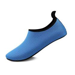 North Bund Herren Wasserschuhe Damen Badeschuhe Aquaschuhe Schwimmschuhe Strandschuhe Barfußschuhe Surfschuhe Blau 40/41 von North Bund