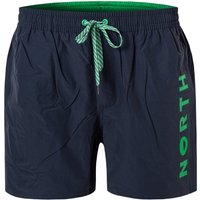 NORTH SAILS Herren Badeshorts blau Baumwoll-Mix unifarben von North Sails