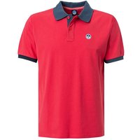 NORTH SAILS Herren Polo-Shirt rot von North Sails