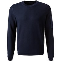 NORTH SAILS Herren Pullover blau Mikrofaser unifarben von North Sails