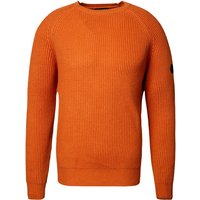 NORTH SAILS Herren Pullover orange Baumwolle unifarben von North Sails