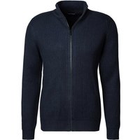 NORTH SAILS Herren Strickjacke blau Baumwolle unifarben von North Sails