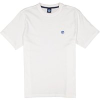 NORTH SAILS Herren T-Shirt weiß Baumwolle von North Sails