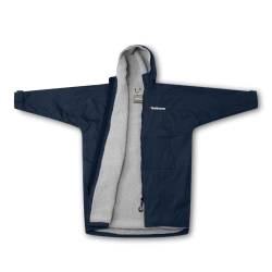 Northcore Beach Basha Sport Langarm Poncho Klein Wickellrobe - Einheitsgröße - Blau von Northcore