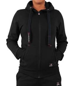 Northster Damen Trainingsjacke Sweatjacke Joggingjacke N568 schw.XL von Northster