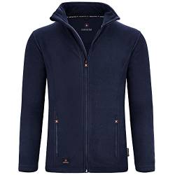 Northster Herren Fleece Jacke Outdoor Freizeitjacke zum Wandern und Trekking, navy, L von Northster