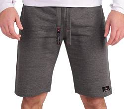 Northster Herren Terry Shorts Sporthose kurz (3XL, dunkelgrau) von Northster