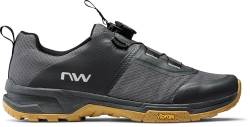 Northwave Crossland Plus MTB/Dirt Fahrrad Schuhe grau/schwarz 2024: Größe: 41 von Northwave