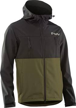 Northwave Herren Easy Out Softshell Jacke, Schwarz, XL von Northwave