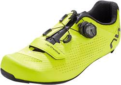 Northwave Storm Carbon 2 Rennradschuhe, Fahrradschuhe, Radschuhe, Gelb 46 von Northwave