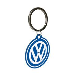 Nostalgic-Art Retro Schlüsselanhänger, Ø 4 cm, VW – Logo – Volkswagen Bus Geschenk-Idee, aus Metall, Vintage Design von Nostalgic-Art