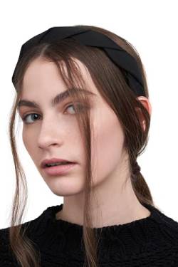 Haarreif Haarband Stirnband Kopfband Vintage Retro Style Textil Damen Haarschmuck (schwarz) von Nothing but Love
