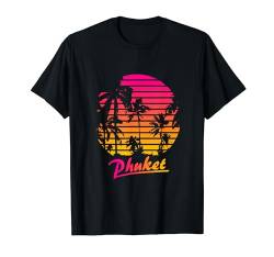 Thailand Phuket Palm Sunshine Reisegeschenke Herren Damen T-Shirt von Novelty Funny Fashion T Gifts