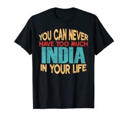 Funny India Personalized Tshirt First Name Joke Item T-Shirt von Novelty Given First Name Tee Named Custom Merch