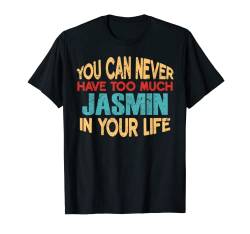 Funny Jasmin Personalized Tshirt First Name Joke Item T-Shirt von Novelty Given First Name Tee Named Custom Merch