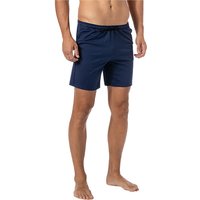 Novila Herren Pyjamahose blau Jersey-Baumwolle unifarben von Novila