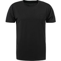 Novila Herren T-Shirt schwarz Modal von Novila